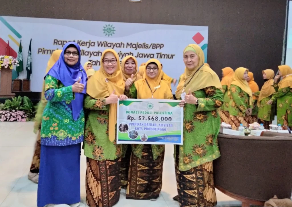 Penggalangan Dana Palestina, Aisyiyah Kota Probolinggo Gercep