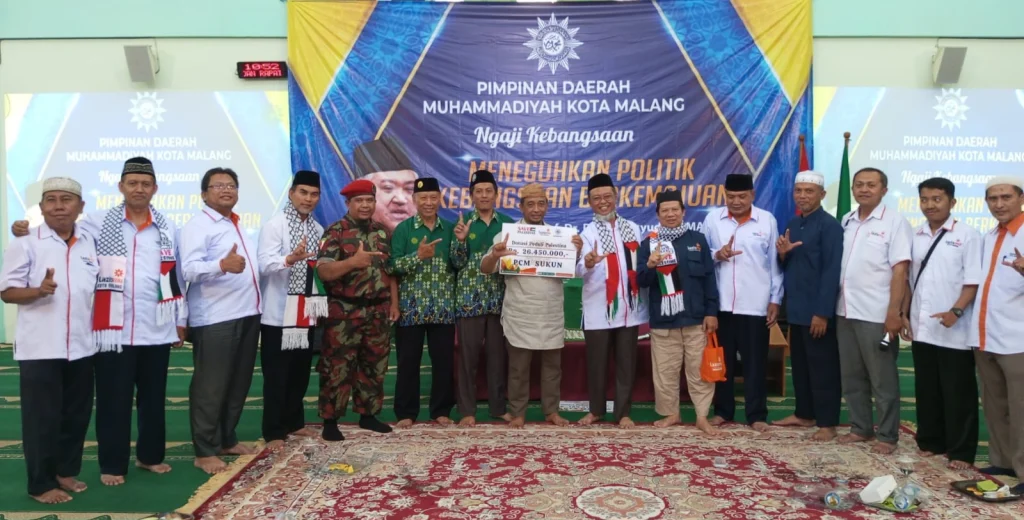 Lazismu Kota Malang Kumpulkan Donasi untuk Palestina Rp 200 Juta