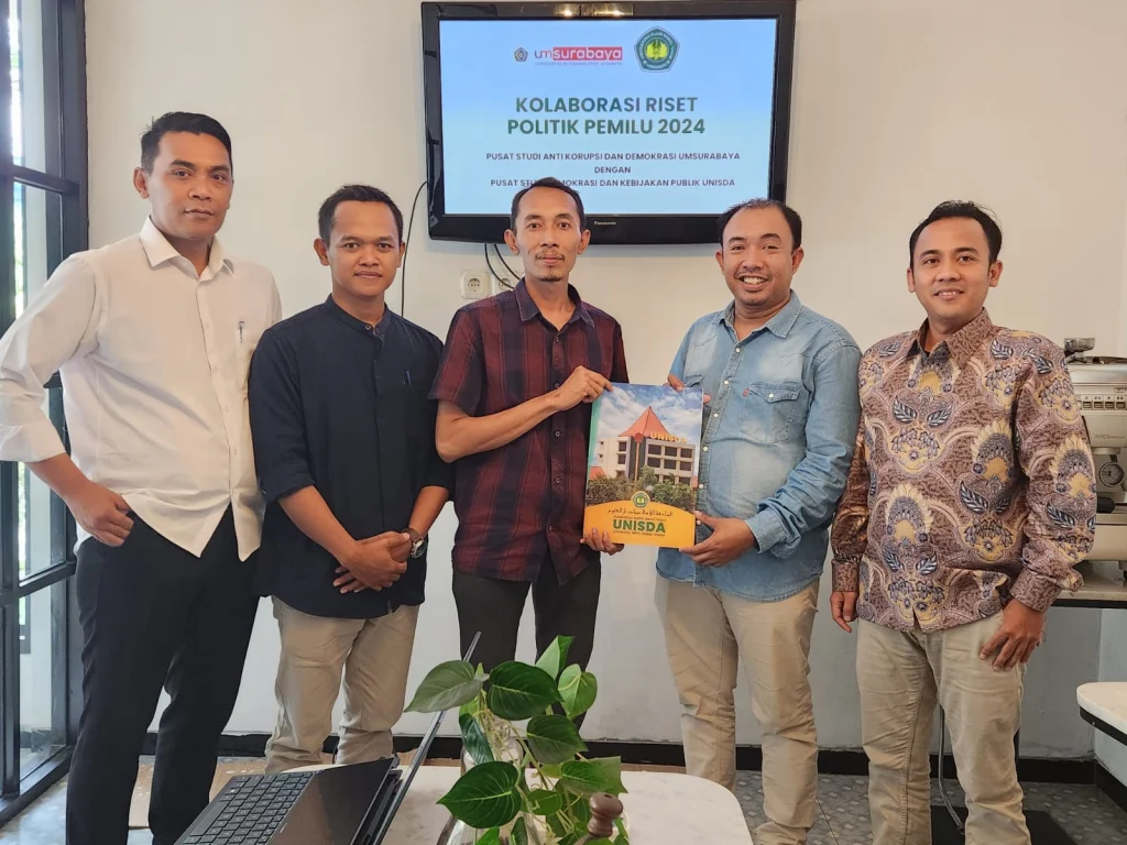 UM Surabaya-Unisda Lamongan Kolaborasi Riset Politik Pemilu 2024