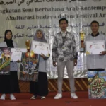 Dua Siswa Mamsaka Juara Kaligrafi di Festival Araby