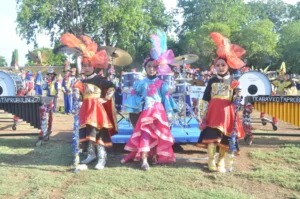 Meriahkan Apel di Alun-Alun, TK Ini Konser Drumben dan Senam Massal