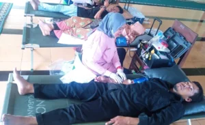 Antusias Tinggi, Donor Darah di SMK Mulan Capai 43 Kantong