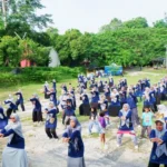 Gandeng Kemenpora dan Anggota DPR RI, PDNA Ajak Kader Nasyiah Gresik Senam di Wagos