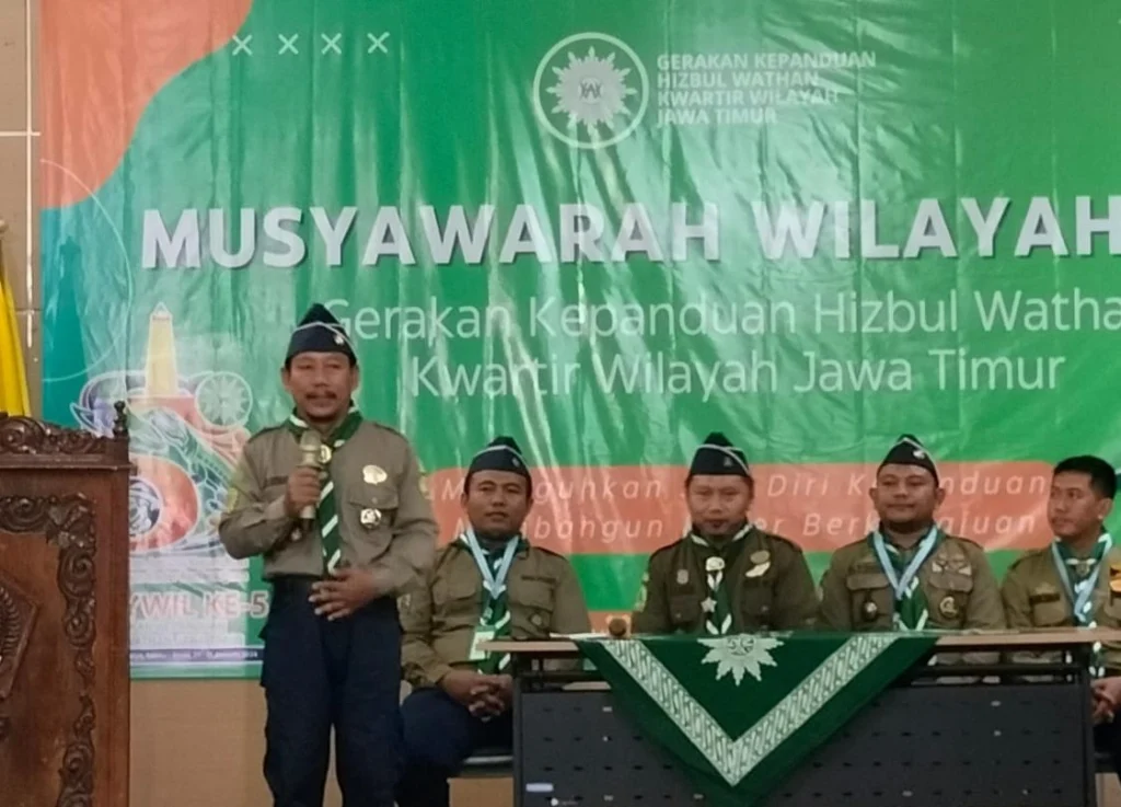 Pidato Perdana, Ketua Kwarwil HW Jatim Sampaikan Lima Langkah ke Depan