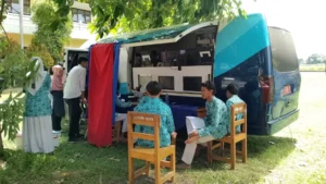 Program Perekaman KTP Pelangi Go to School Kunjungi SMK Mulan