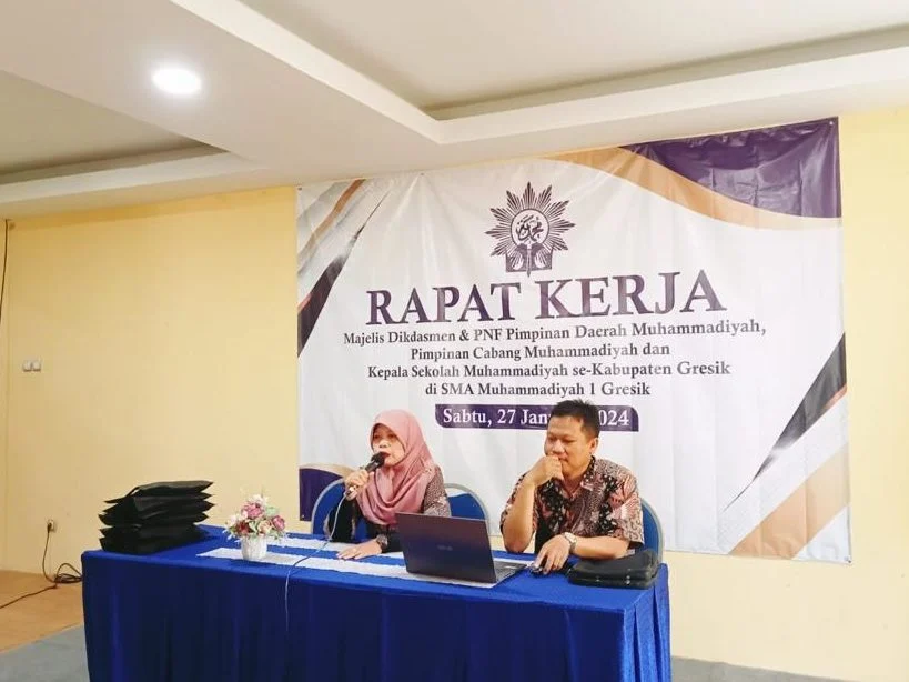 Raker Majelis Dikdasmen PNF PDM Gresik Fokuskan Kualitas Layanan dan Profil Sekolah