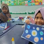 Preschool Ke-7, Siswa Berlian School Belajar Tata Surya