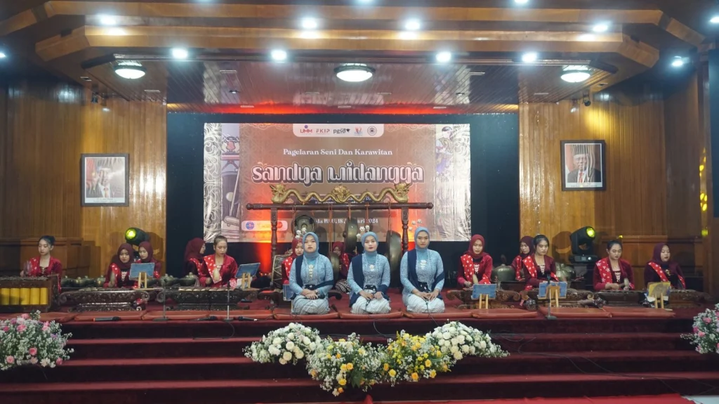 Tampilkan Karawitan, Cara PGSD UMM Lestarikan Kebudayaan