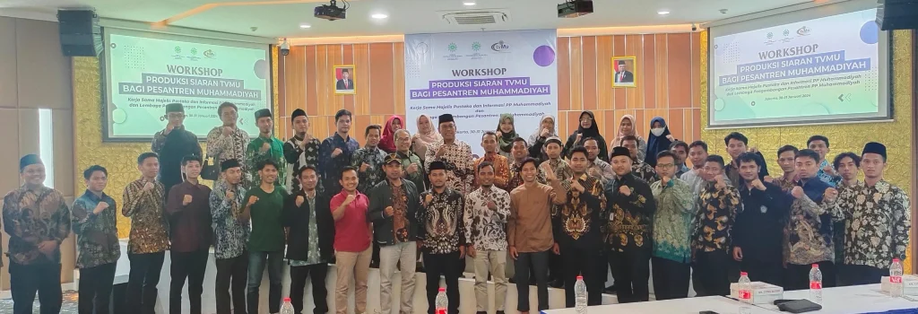 Workshop Produksi Siaran TVMu Diikuti 50 Pesantren Muhammadiyah