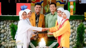 Organtri Madtsamuda Dilantik, Santri Diminta Jangan Terbatasi Berorganisasi