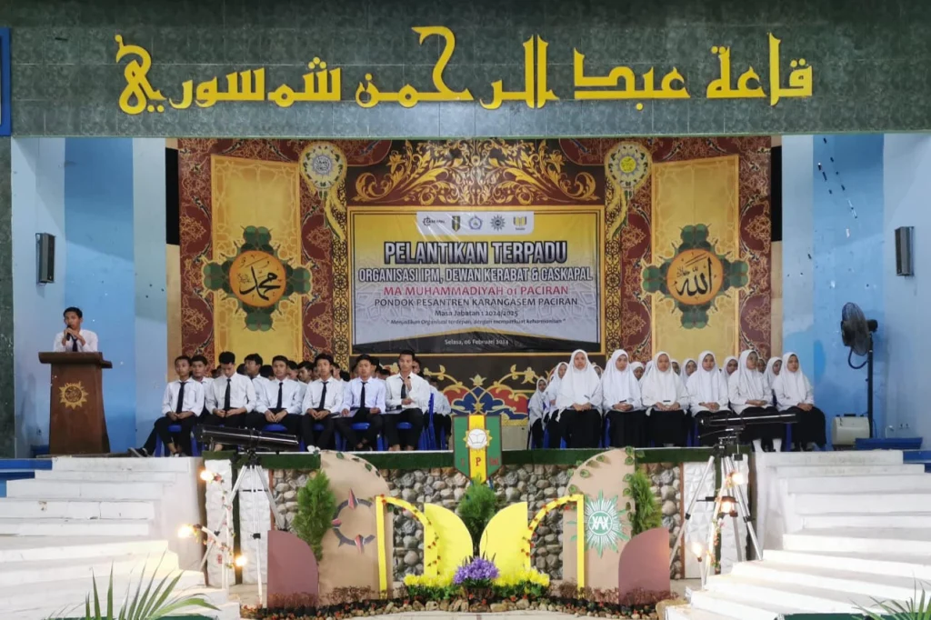 Tiga Pimpinan Organisasi Siswa Mamsaka Resmi Dilantik