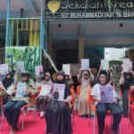 Euforia Pemilu 2024 di Sekolah Kreatif Baratajaya