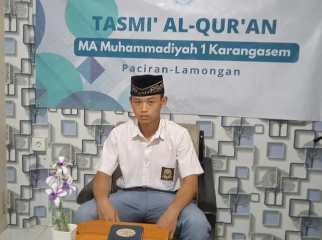 Siswa Mamasaka Paciran Tasmik 15 Juz Sekali Duduk