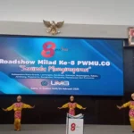 Tari Candik Ayu SD Almadany Buka Roadshow PWMU.CO di Gresik