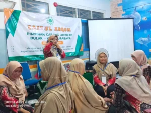 Ada Permainan Dorong Sinergitas di Baitul Arqam PCA Bulak