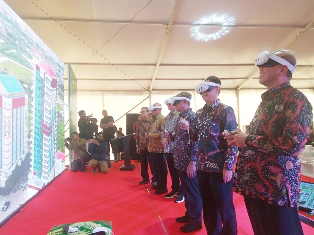 5 VR, 5 Tombol dan 5 Gunting, Simbolis Peresmian At-Taawun Tower dan RSGM