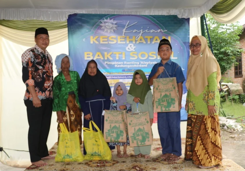 Aisyiyah Kedungsukodani Baksos, Kades Ikut Rogoh Kocek Sendiri