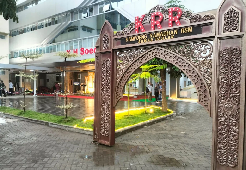 Diguyur Hujan Lebat, Kampoeng Ramadhan Tetap Berjalan Lancar