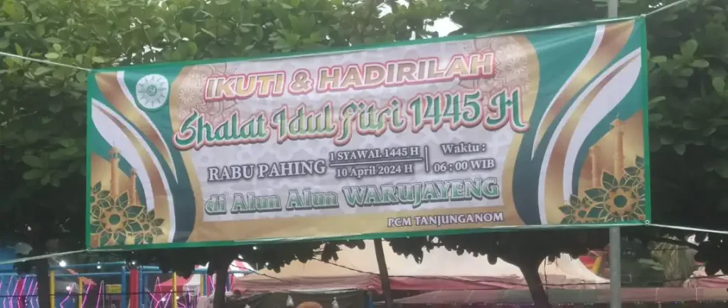 Daftar Imam dan Khatib Shalat Idul Adha PDM Nganjuk 1445 H