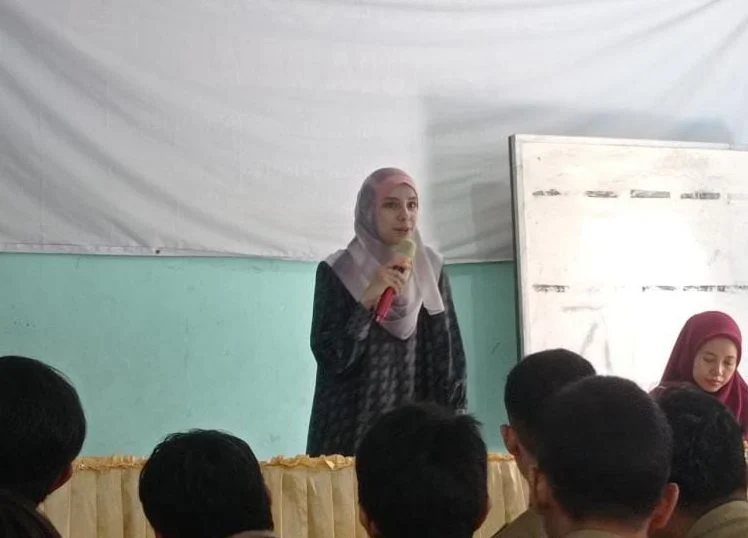 Siswa Smedaka Dapat Cerita Kepedihan Palestina Langsung dari Mahasiswi asal Gaza