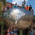 Retak Parah akibat Gempa Bawean, Masjid As-Shalihin yang Lama Dibongkar