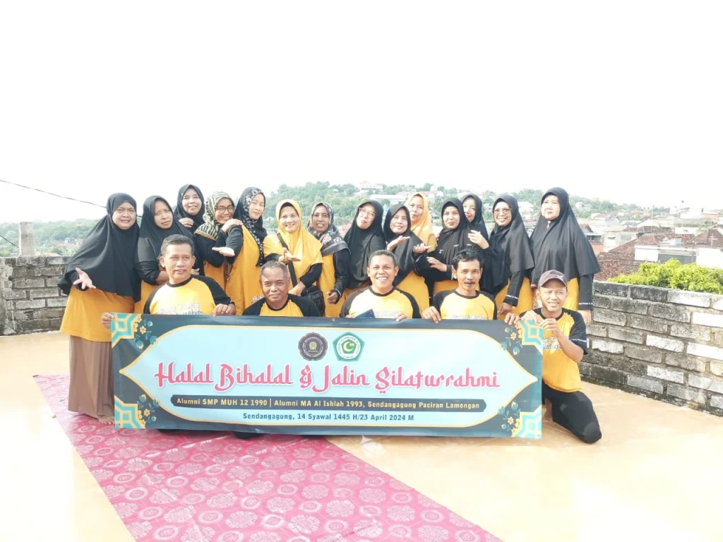 Seru, Halalbihalal Alumni SMPM 12 dan MA Al-Ishlah Sendangagung