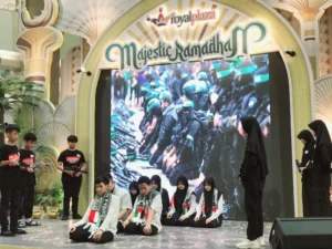 Tampilkan Drama Palestina, Hafidh-Hafidhah Spemduta Getarkan Hati Pengunjung Royal Plaza
