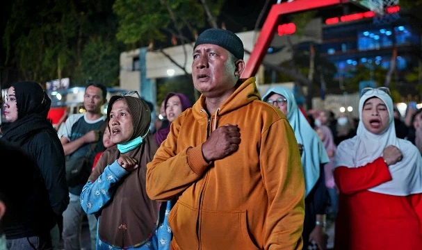 Penuh Haru dan Emosional, Momen Nobar Semifinal Timnas U-23 di Smamda