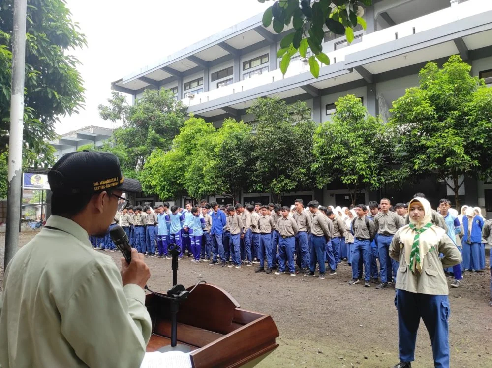 Siswa SMA Muha Diajak Mengenang Jasa Bapak Pendidikan