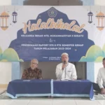 Halalbihalal MTs Mupatsy Bareng Penerimaan Rapor STS