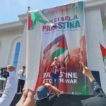 Mahasiswa Umsida asal Gaza Turut Aksi Bela Palestina