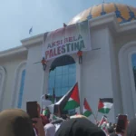 Serba-serbi Aksi Bela Palestina di Umsida, Ada Semangka dan Keranda