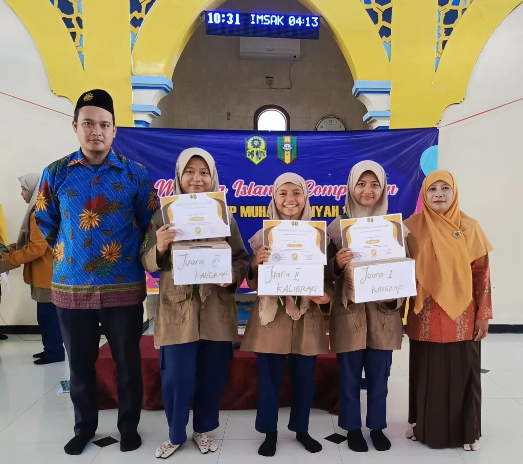 Geliat Islamic Competition SMP Mutuba, Inilah Juaranya