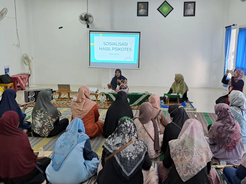Wali Siswa TK Aisyiyah 40 PPS Gresik Ikuti Sosialisasi Hasil Psikotes dan Parenting