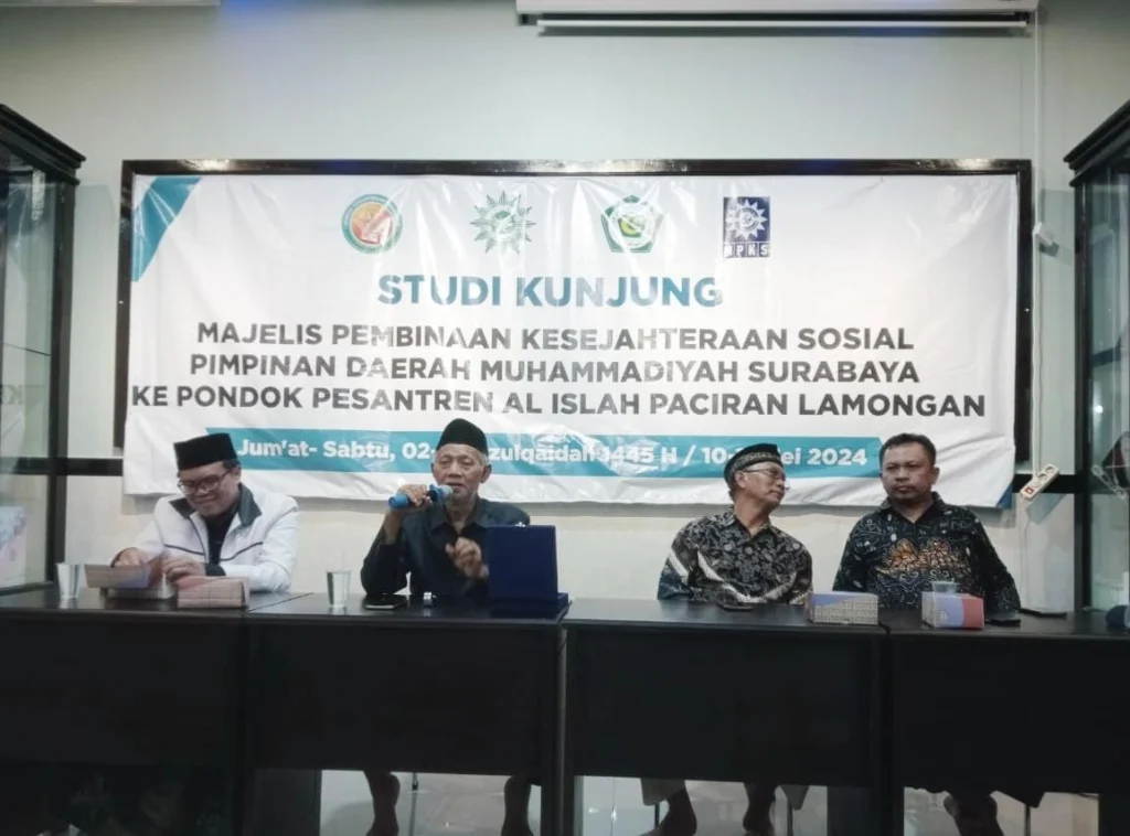 Kuatkan Program GenQ45, MPKS PDM Surabaya Kunjungi Ponpes Al-Ishlah