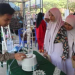 SMKM 2 Gresik Pamerkan Ekstraksi Biji Kopi di School Expo MTSN Gresik