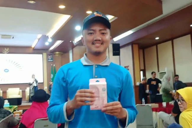 Perdana Ikut Milad, Kontributor Ini Langsung Ketiban Doorprize