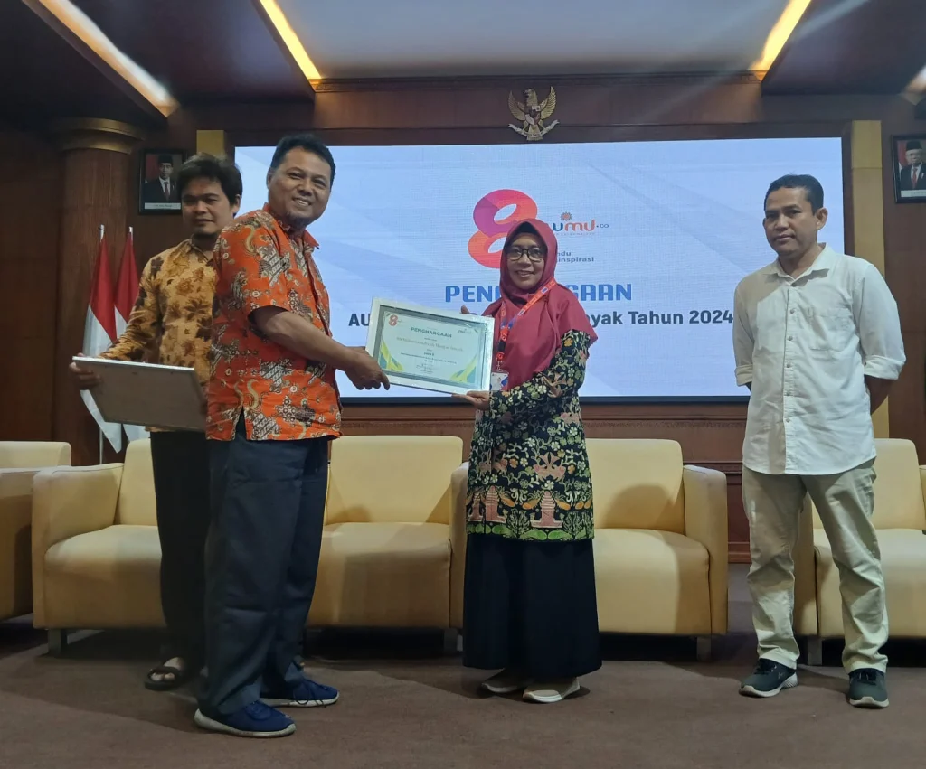 SDMM Kembali Raih Penghargaan AUM dengan Pemberitaan Terbanyak