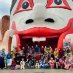 Siswa MI Islamiyah Mojopetung ke Jatim Park, Ada Sensasi Rumah Hantu
