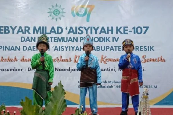 Dibaca Siswa TK, Puisi Surat Kecil untuk Aisyiyah Bikin Hening Suasana