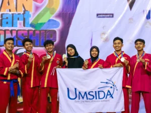 Niat Uji Coba, Tapak Suci Umsida malah Juara Umum III