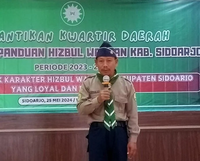 Pesan Ketua Kwarwil HW Jawa Timur untuk Kwarda HW Sidoarjo