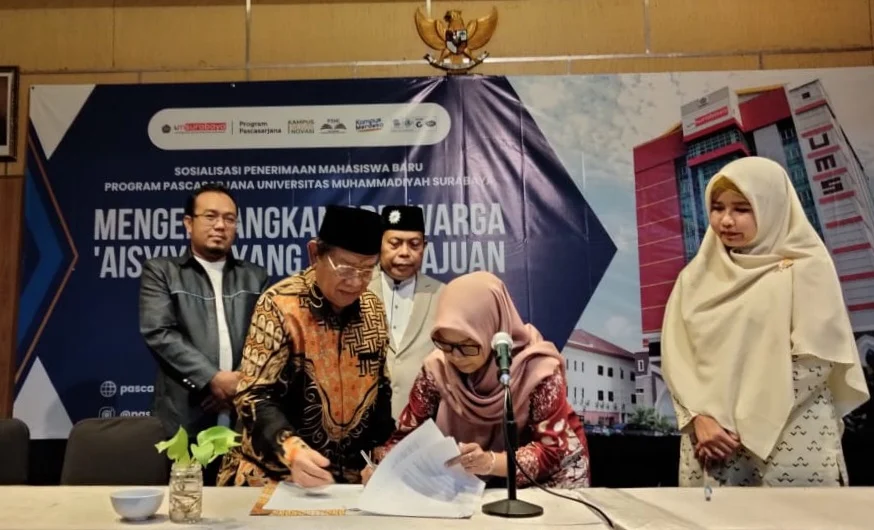 Program Pascasarjana UM Surabaya Sosialisasi PMB ke Aisyiyah dan Nasyiah