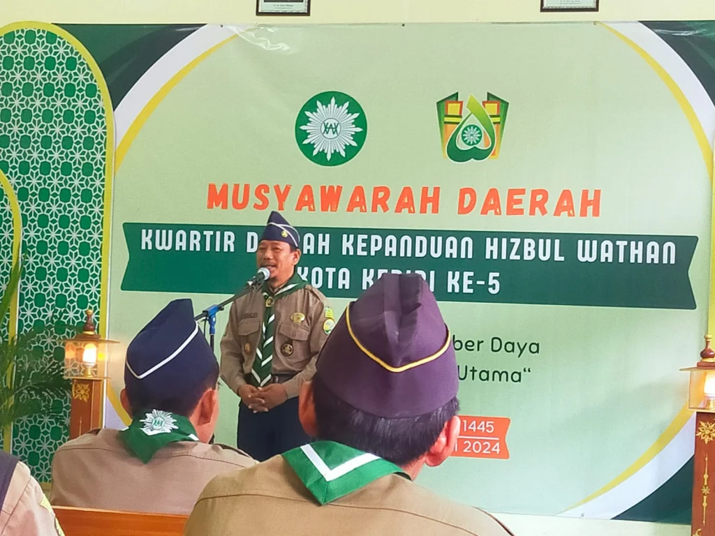 Gunawan Terpilih Sebagai Konsul Daerah Hizbul Wathan Kediri Raya