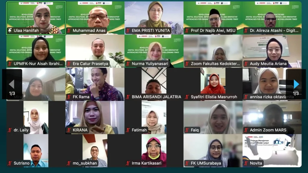 UM Surabaya Sukses Gelar Konferensi Internasional HARMONICA, Soroti Revolusi Digital dalam Layanan Kesehatan