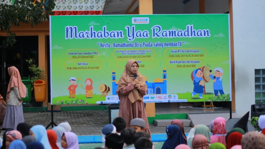 Meriah! SD Ikrom Semarakkan Darul Arqam Ramadan dengan Beragam Tampilan