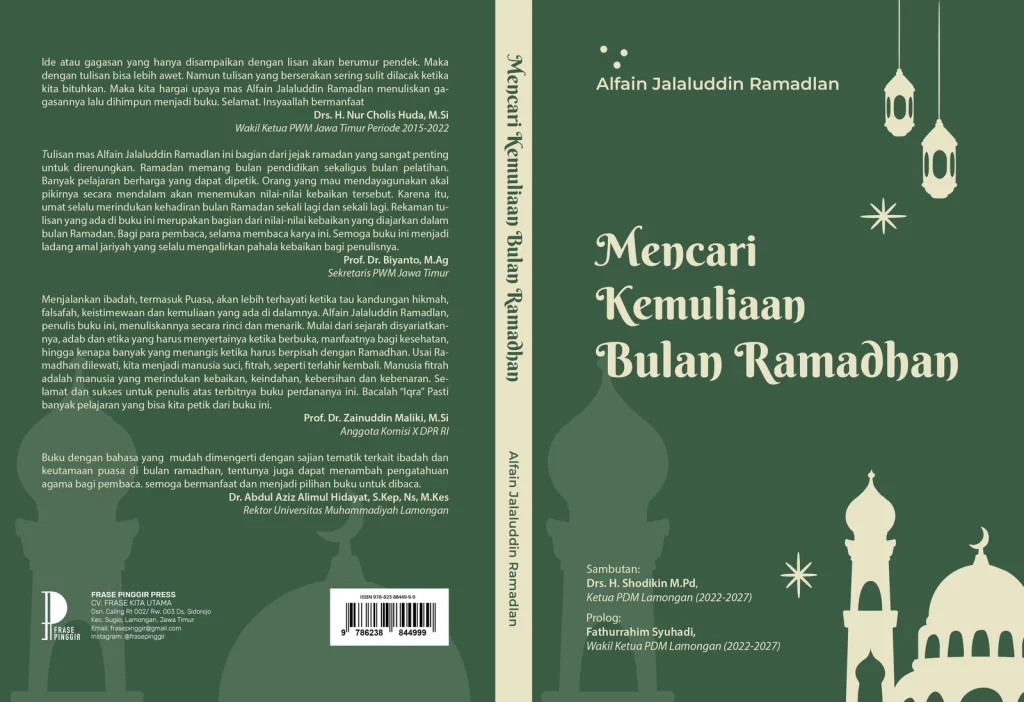 Bulan Ramadhan Jadi Inspirasi Lahirnya Buku ‘Mencari Kemuliaan Bulan Ramadhan’