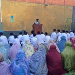 Simulasi Shalat Idul Fitri: Siswa Kelas VII Spemia, Diego Fabiano Sampaikan Khutbah tentang Istiqamah