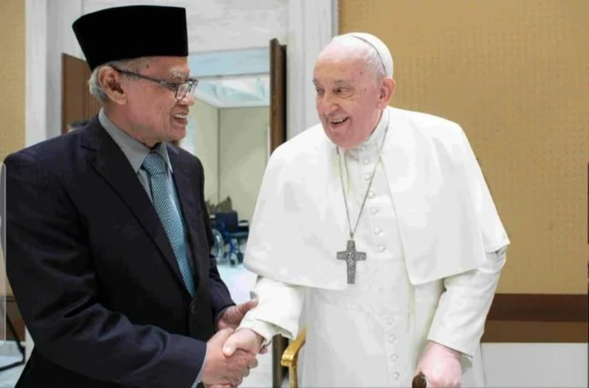 Muhammadiyah Sampaikan Duka atas Wafatnya Paus Fransiskus, Haedar Nashir Kenang Sosoknya yang Humanis