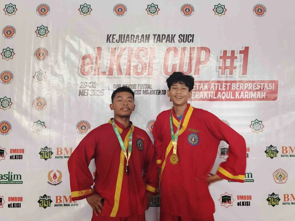 Dua Siswa Smamuga Bawa Pulang Medali dari Kejuaraan Tapak Suci Elkisi Cup se-Jatim
